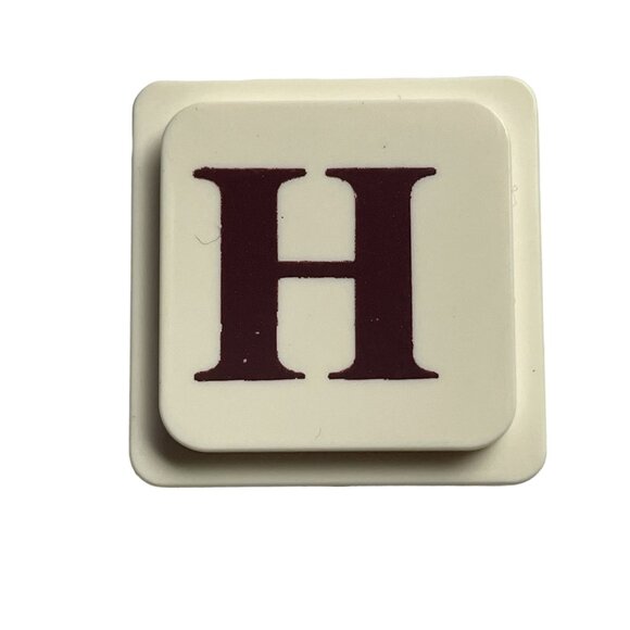 UpWords 3D Letter H Tile Replacement Stacking Word Game Piece 1988 Edition u Vin - Picture 1 of 2